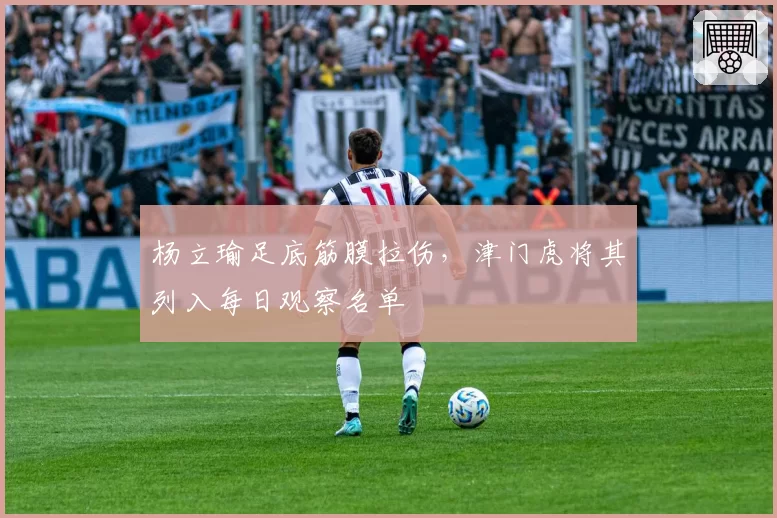 杨立瑜足底筋膜拉伤,津门虎将其列入每日观察名单